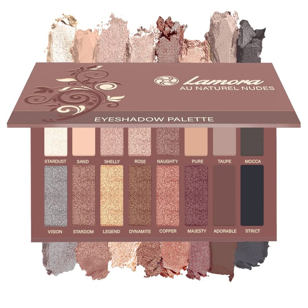 16 Colors Long Lasting Blendable Natural Matte Shimmer Metallic Eyeshadow Pallet